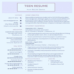 Resume for Teens: 10 Examples & Writing Tips
